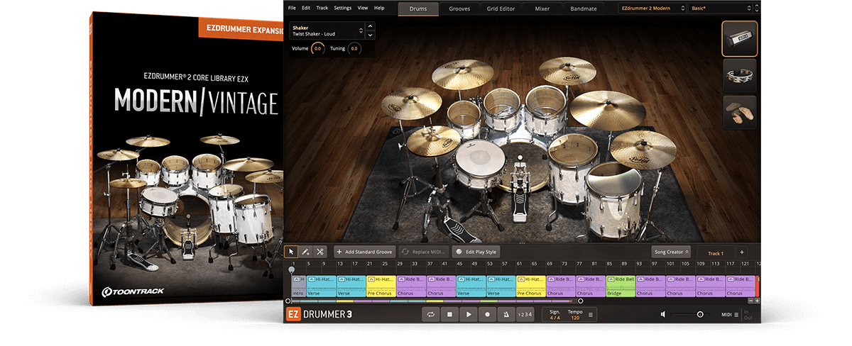 Toontrack EZX -  Modern/Vintage